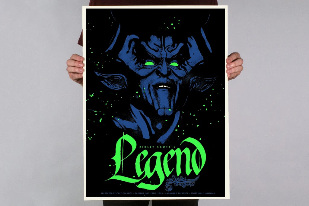 LEGEND - 18 x 24 - Limited Edition Screenprinted Movie Poster